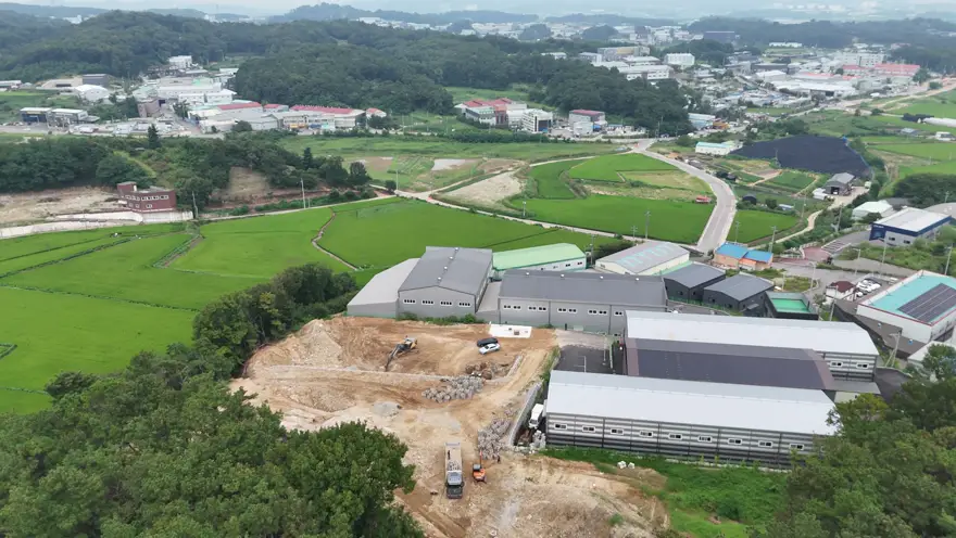 계획관리지역 공장용지 전경